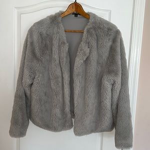 wild fable Gray Fur Coat